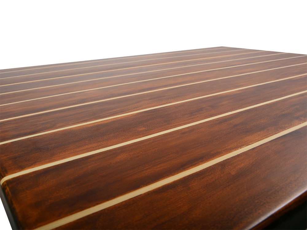 Riva-Inspired Nautical Table – Elegant 40-Inch Design