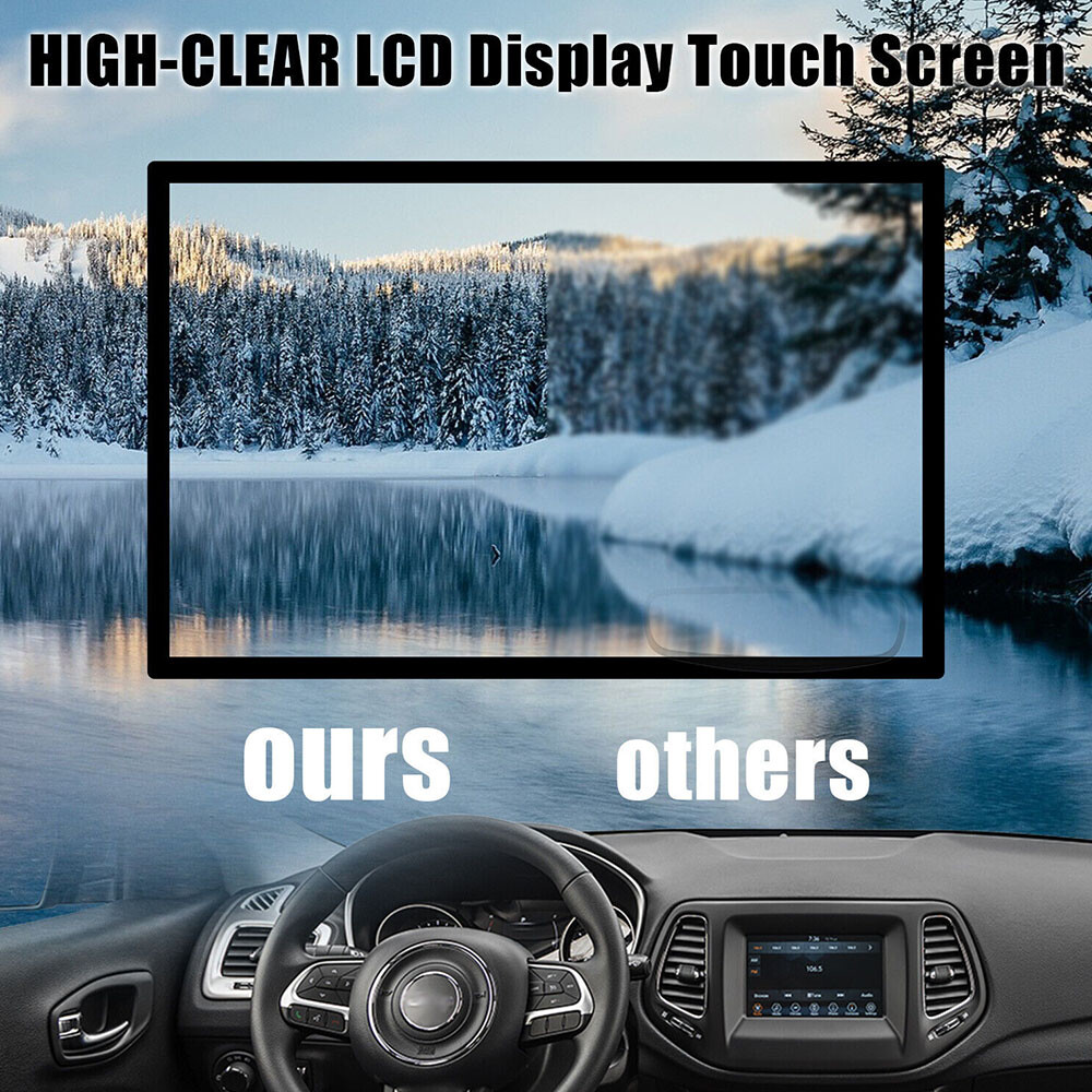 Replace 7" LCD Display Touch Screen For 2017-2020 Jeep Compass Radio Navigation