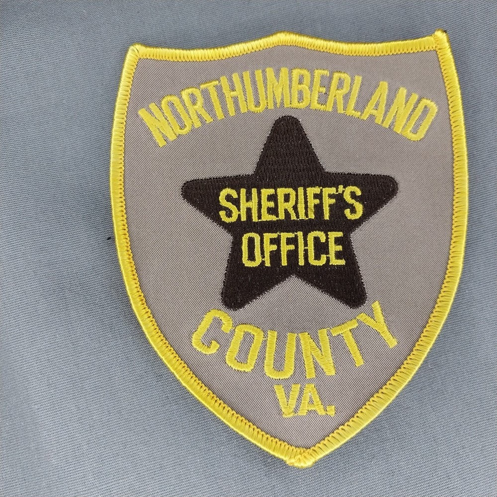 Northumberland County Sheriff's Office Virginia VA 5" Patch