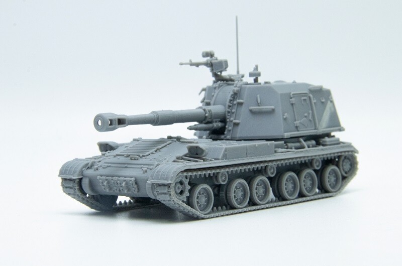 1/72 Modern China "Type 83 152mm self-propelled howitzer" kit model (3D printed)