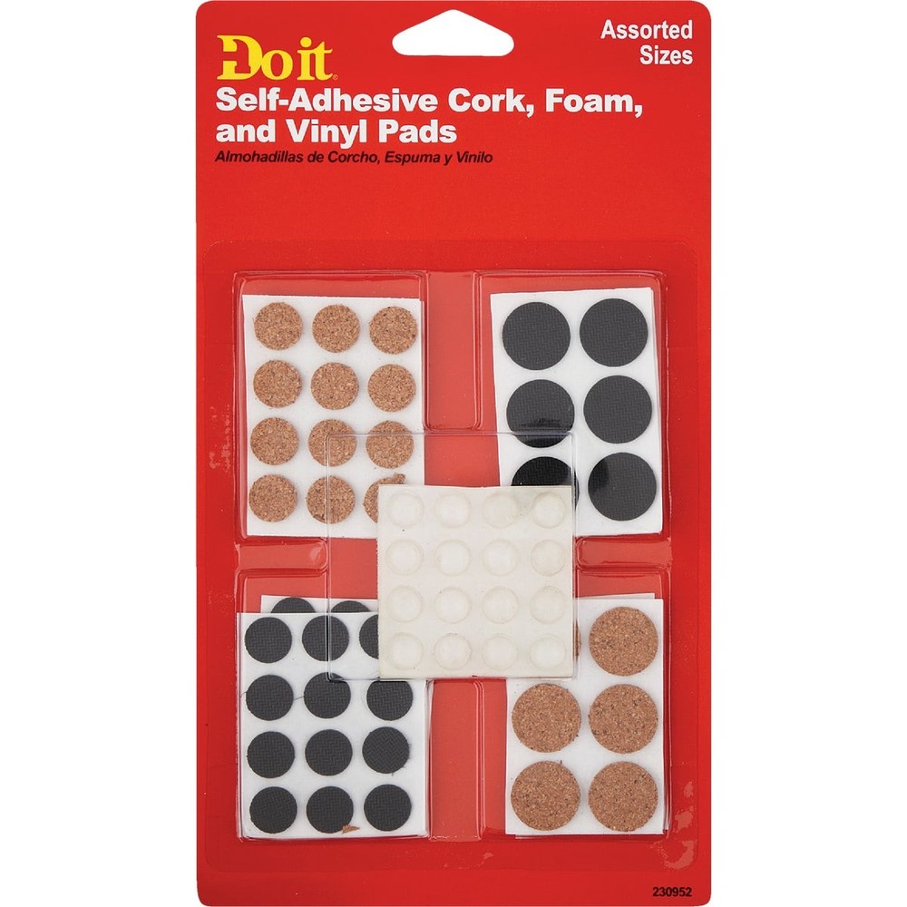 Do it Round Surface Guard Pad Assortment (27-Count) 230952 SIM Supply, Inc.