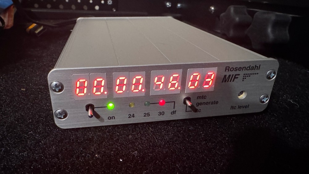 Rosendahl Mif 3 Midi Timecode Interface