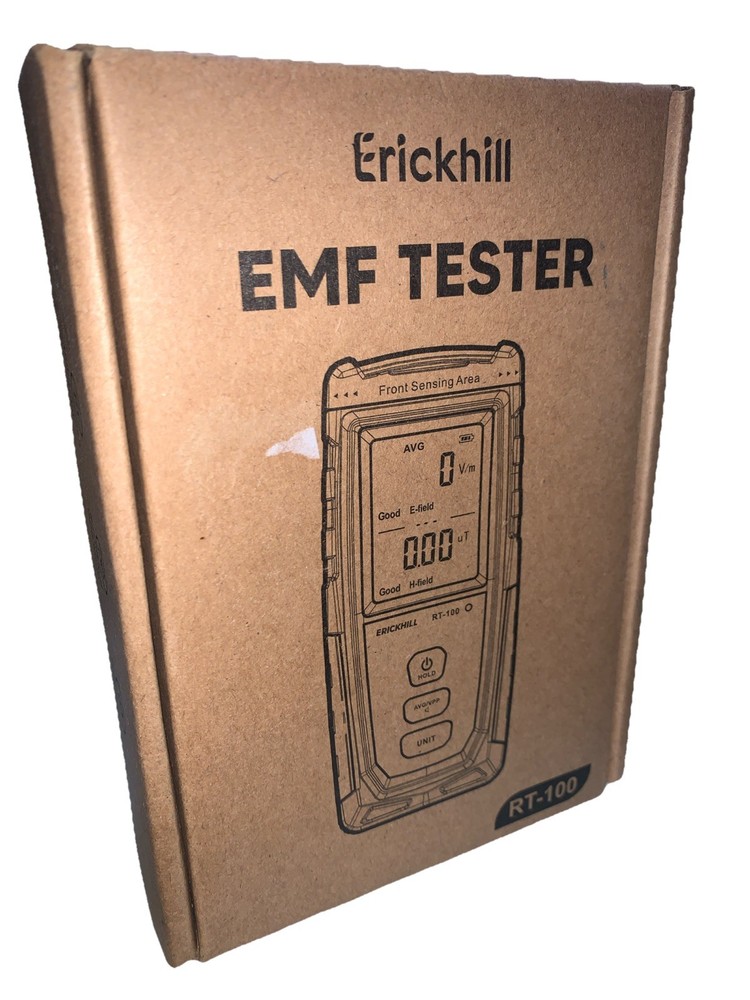 EMF Meter, Detects Electric and Magnetic Fields, Handheld Digital EMF Detector