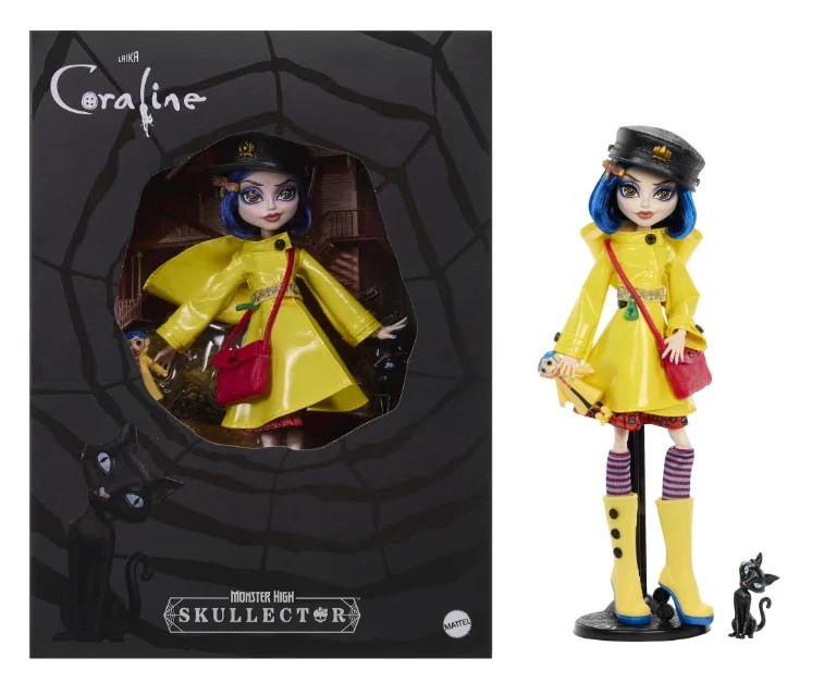 Monster High Skullector LAIKA Coraline Doll | IN HAND | SHIPS FAST!!!