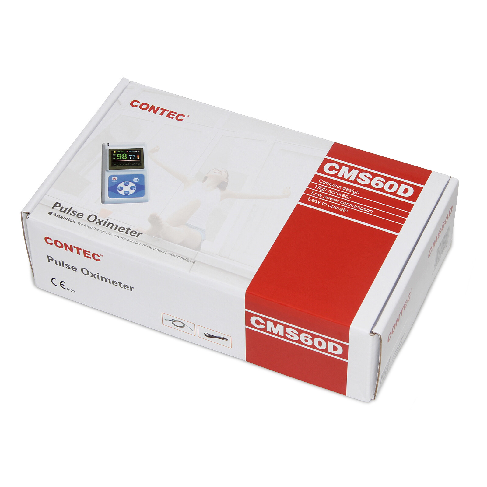 FDA Finger tip Pulse Oximeter Blood Oxygen meter SpO2 Heart Rate Patient Monitor