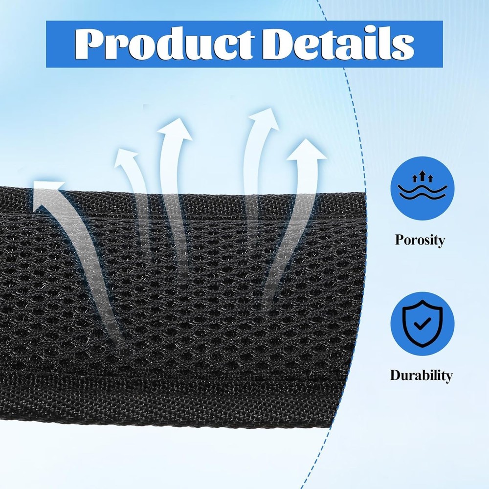 2 Pieces Shoulder Strap Pad, Black Shoulder Pad for Bag Strap Removable Backpack