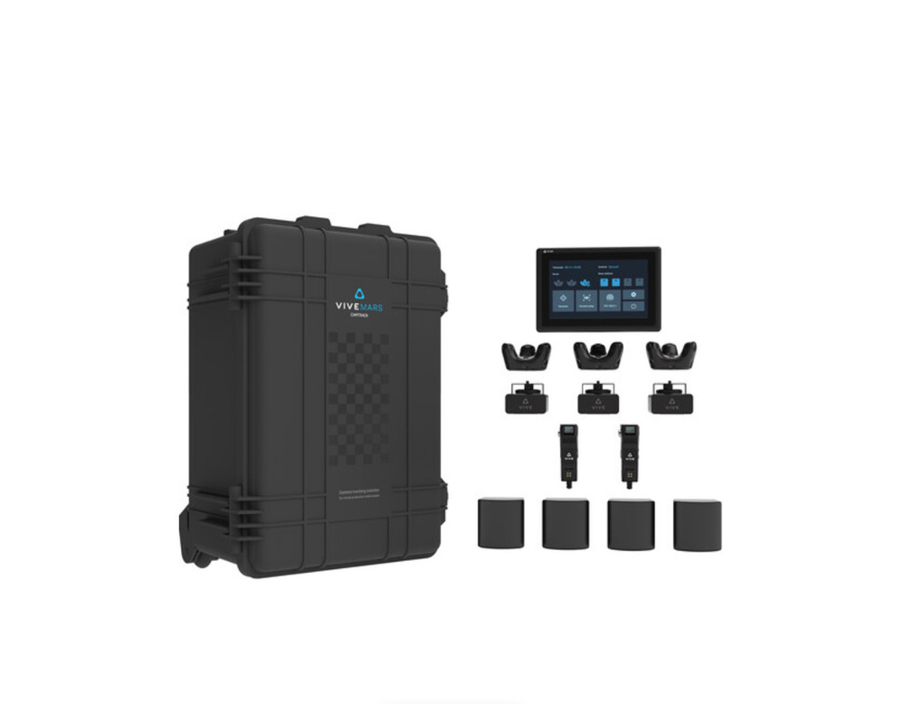 HTC VIVE Mars CamTrack Studio Edition, 4x Base Stations + Case, Calibration Card