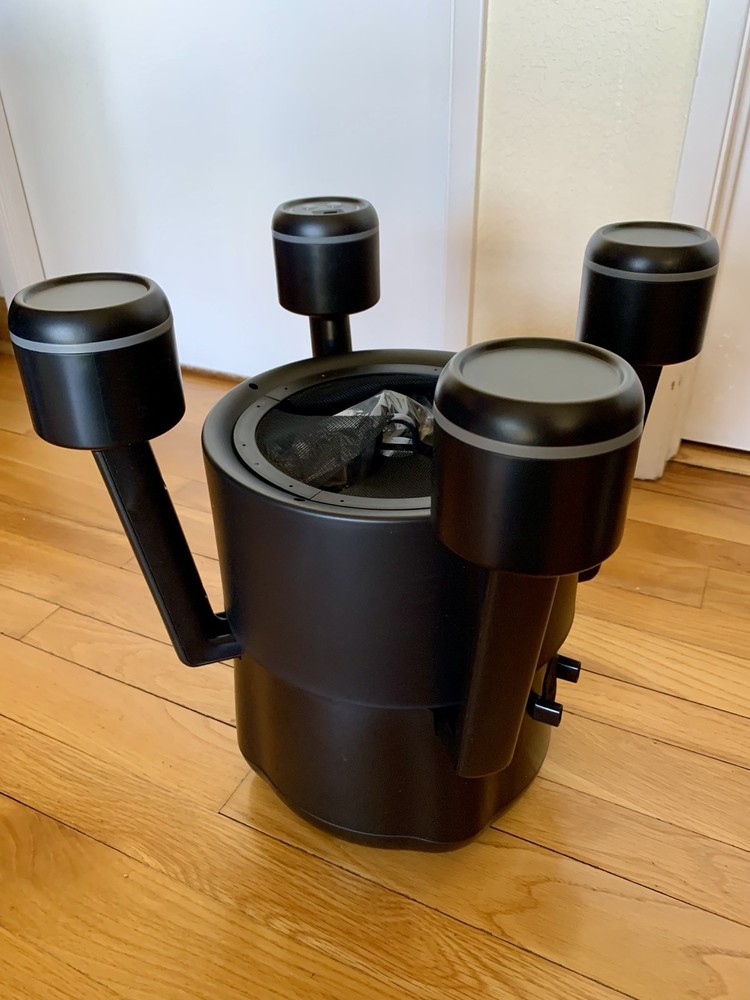 BuVortex V5 Robotic Surface Skimmer Pool Cleaner, App Control, AI Navigation, 5L