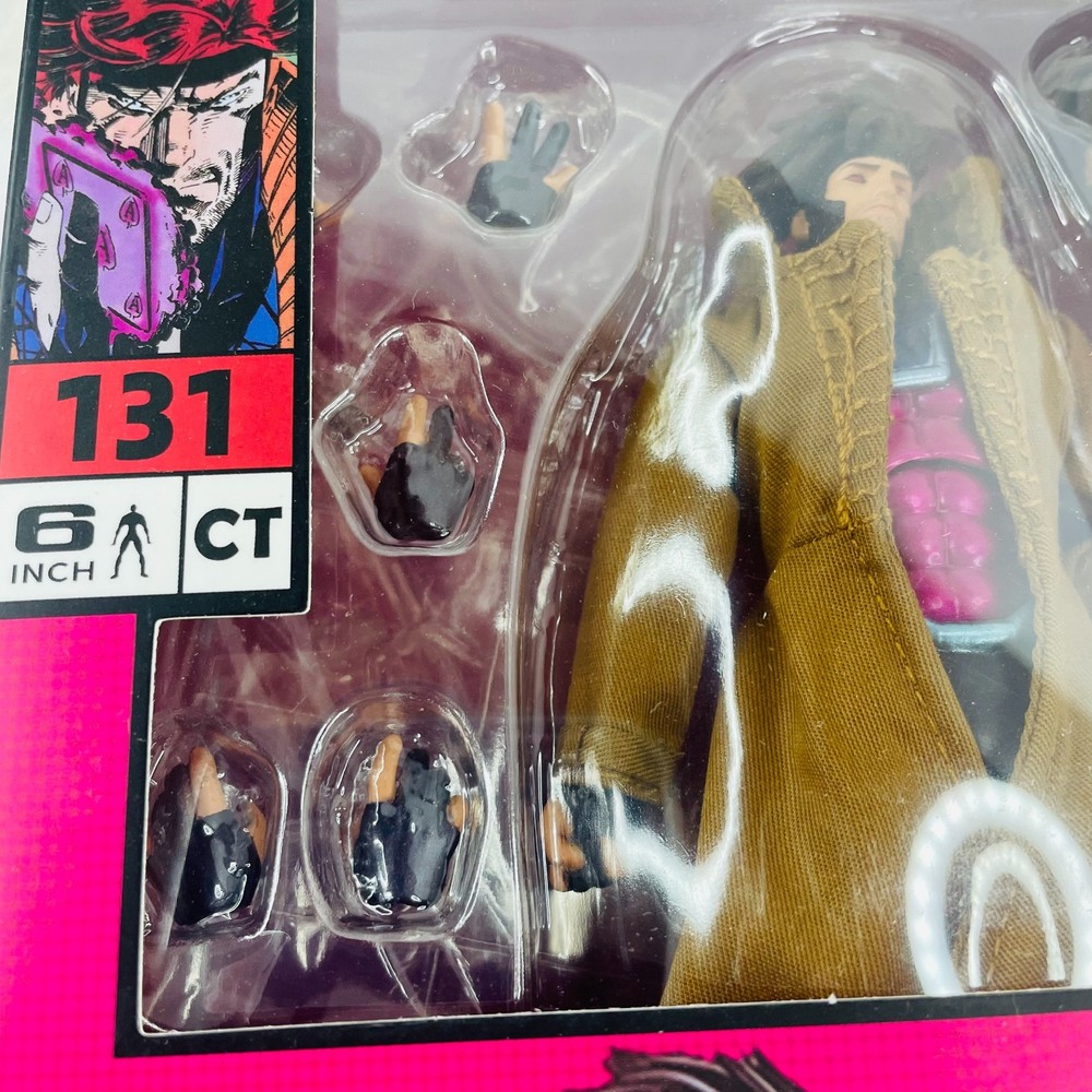 Gambit X-Men Comic Version w/Accessory 6" Action Figure CT Toys #131 New Box