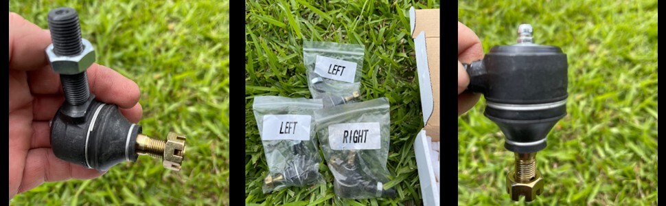 Club Car Ds Tie Rod End Fits 1976-2008 Club Car Ds Gas & Electric OEM#7539 7540