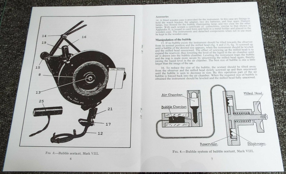 Bubble Sextant RAF Mk VIII Technical Handbook (6)