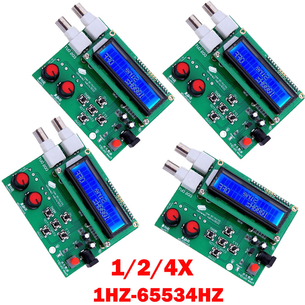 1/2/4x For DDS Function Signal Generator Module Triangle Wave Kit 1Hz-65534Hz US