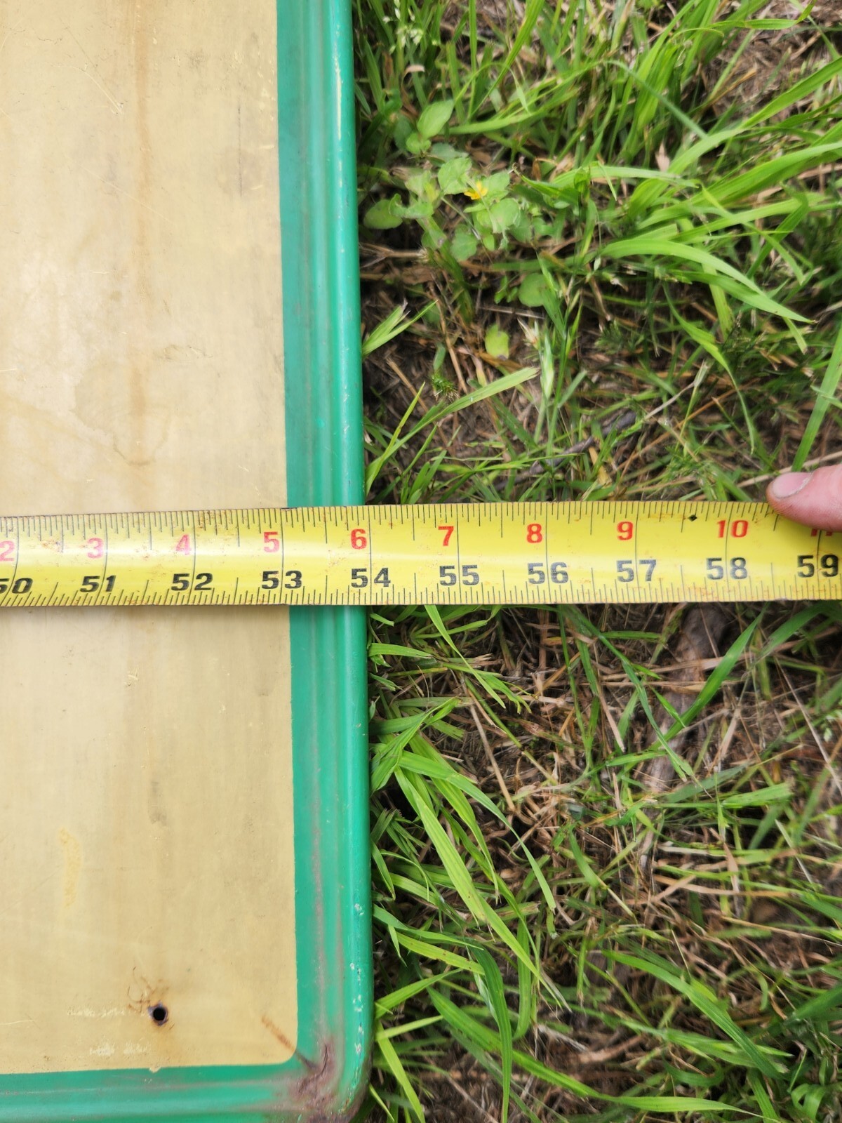 Large 54" Vintage Diet Rite Cola Sign Embossed Self Framed Soda Pop Gas Station