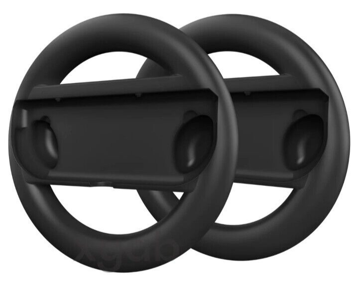 2 Pack Steering Wheel - Black For Nintendo Switch® / OLED Model