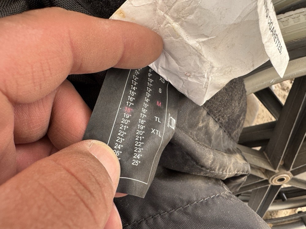 Wheelchair Quickie 18” M Folding Backrest