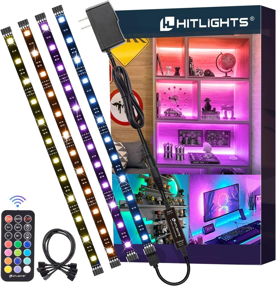 LED Strip Lights Dimmable RGB Color Changing with Remote