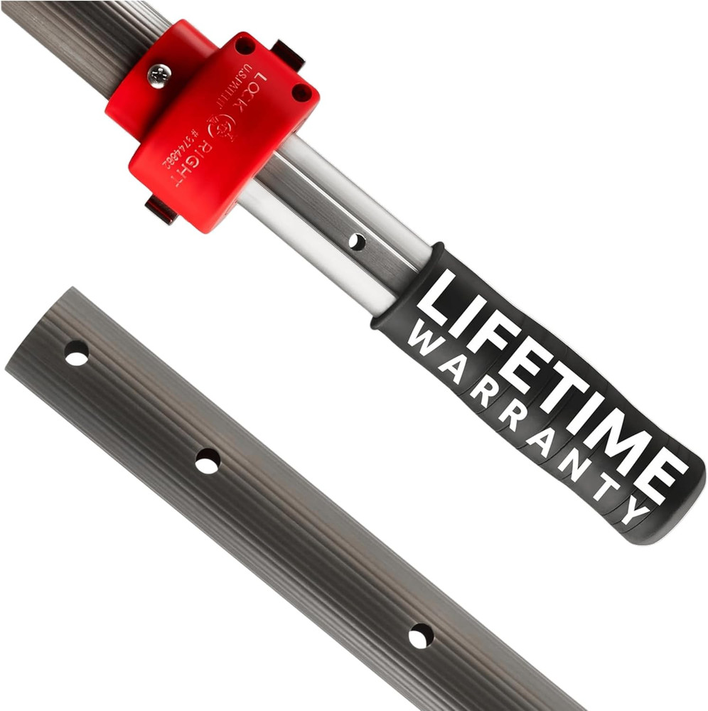 Protuff 12Ft Heavy Duty Telescopic Pool Pole – Unconditional Lifetime Replacemen