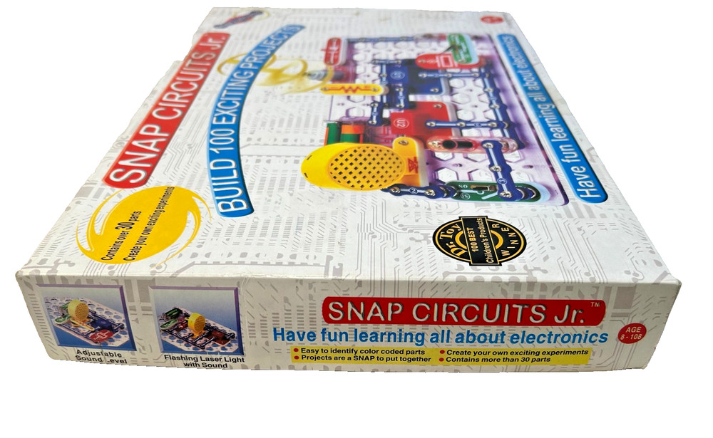 ELENCO Snap Circuits Jr. 100 Experiments Electronics Discovery Kit Home School C