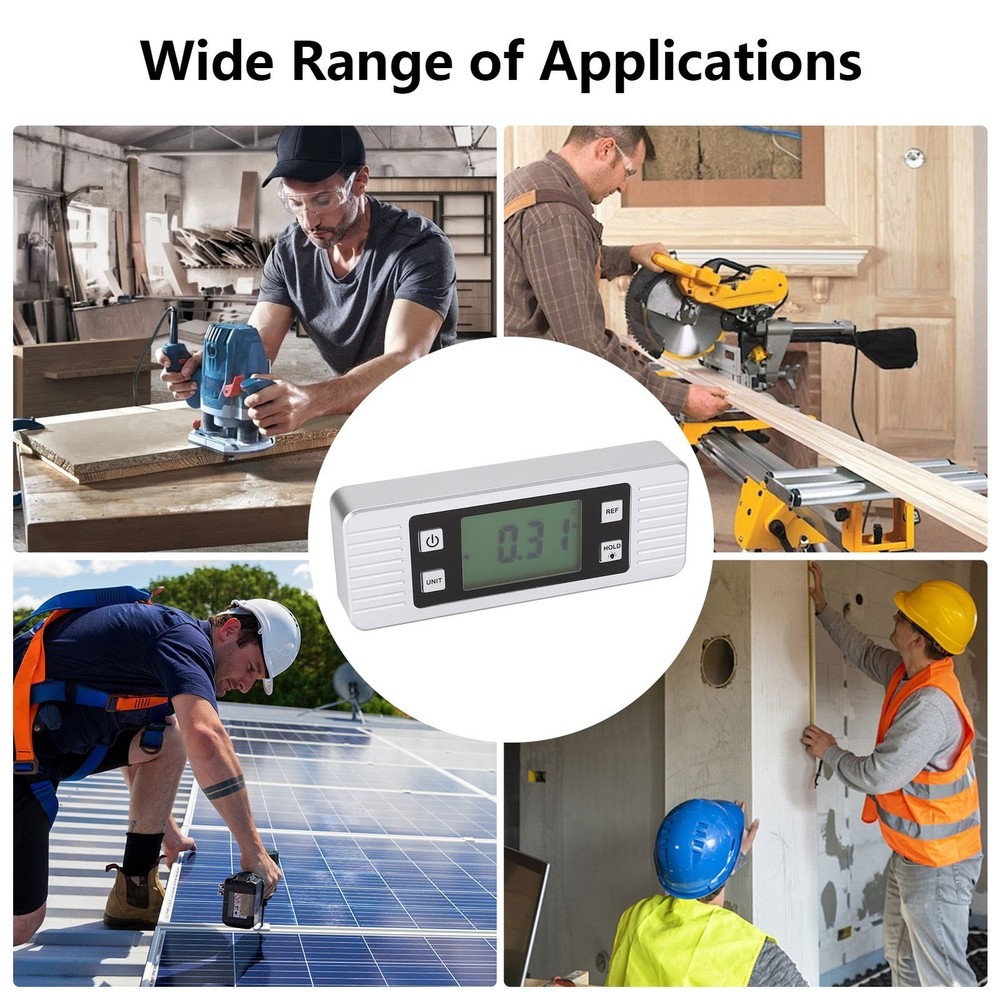 Digital Level Box High Accuracy Multifunctional Portable Magnetic Digital Angle