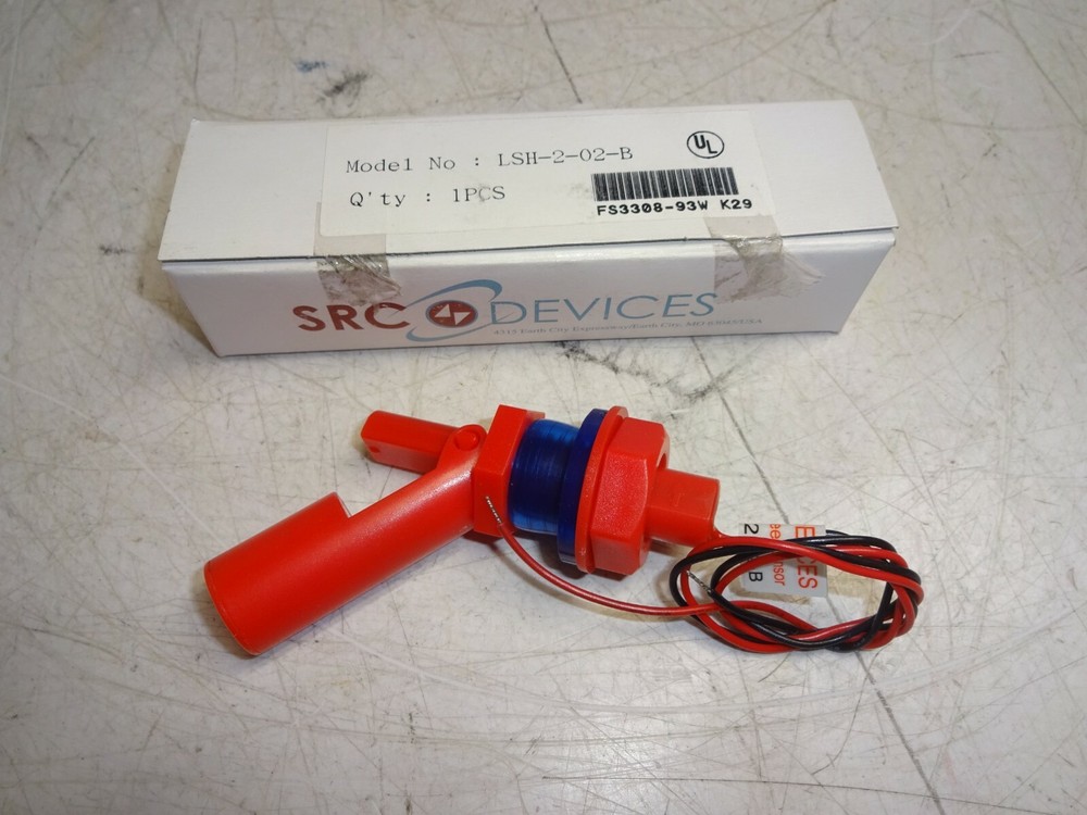 SRC DEVICES LSH-2-02-B LIQUID LEVEL SENSOR