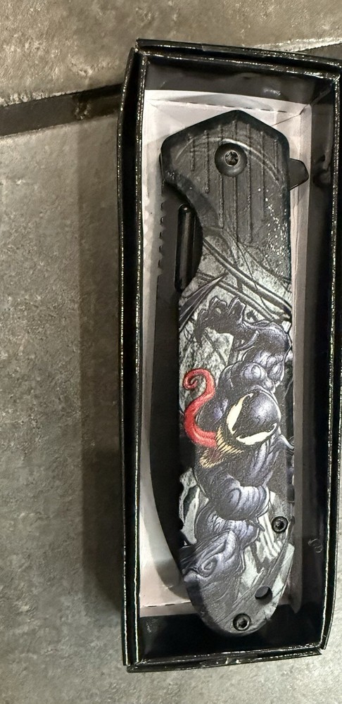 Venom Spring Assisted Open Pocket Knife9”