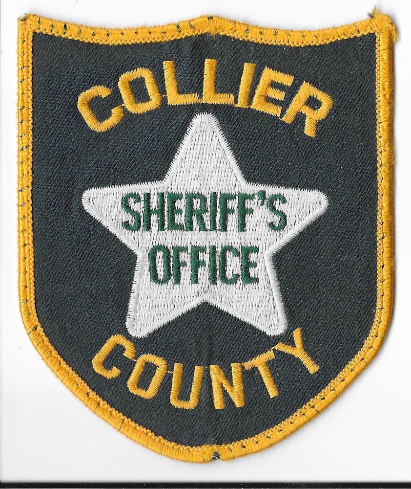 Collier County Sheriff's Office, Florida Shoulder Patch V1