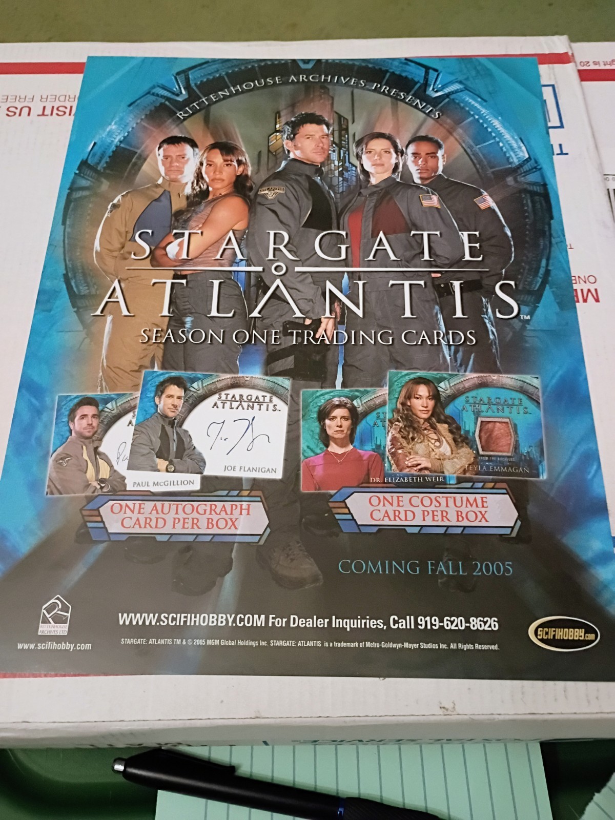 Lot Of 10 Stargate Atlantis 1,2,3 And SG1 6 7 8 9 10