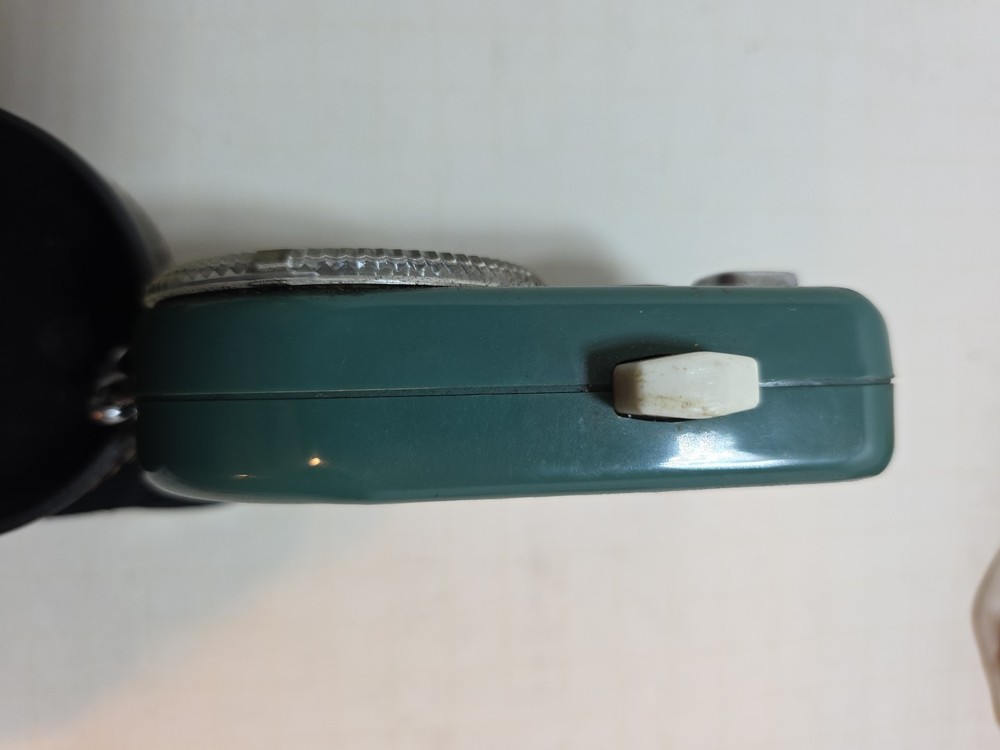 Rare Miranda Cadius Green Light / Exposure Meter W/ Case & Strap UNTESTED