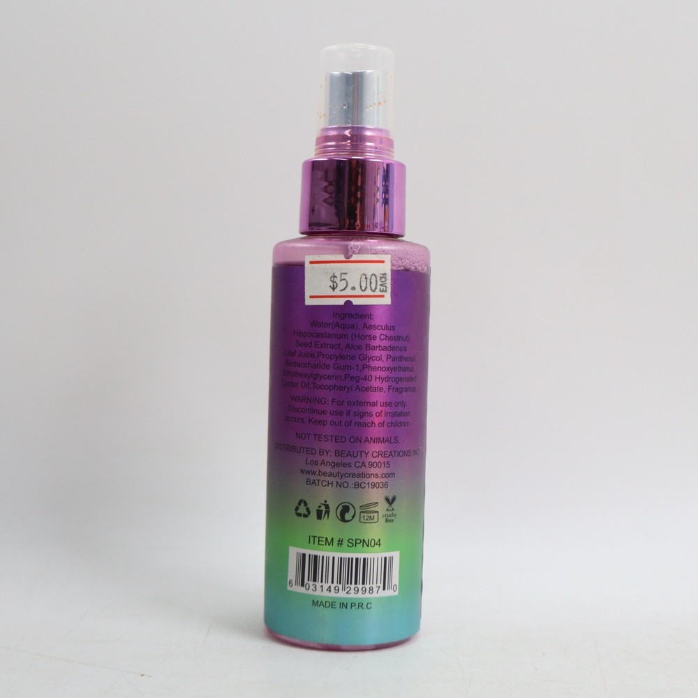 2 PACK Beauty Creations Coconut Setting Spray 4 fl oz Each