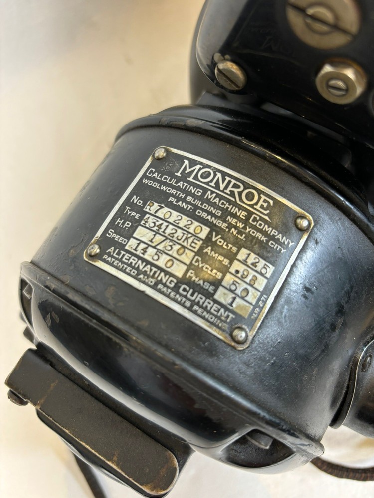 Monroe KA calculating Machine, 1920s