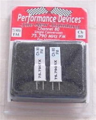 Airtronics 75Mhz FM Crystal Set - Channel 80