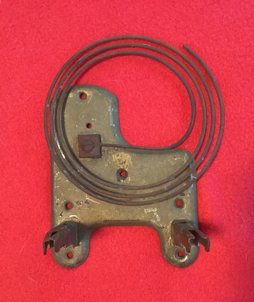 Vintage Clock mounting bracket for wall clock with gong