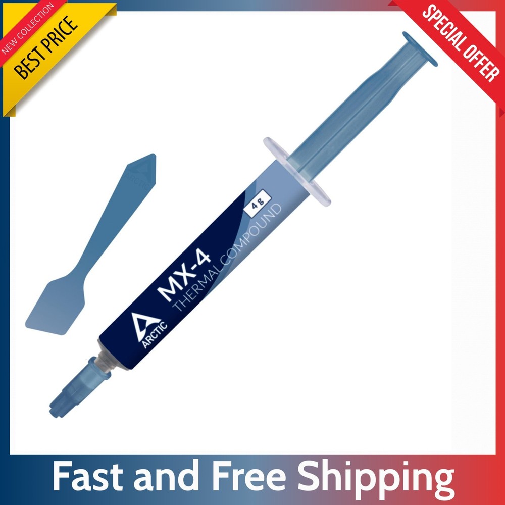 ARCTIC MX-4 Thermal Compound – 4 g Premium Paste for CPU GPU, Long Durability...