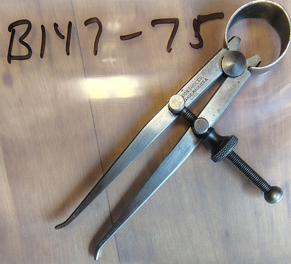 🗽 VINTAGE UNION TOOL 4" ID CALIPER