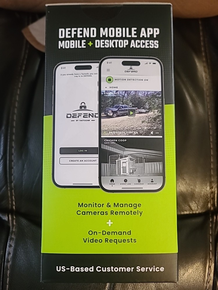 Tactacam Defend Cellular Security Camera DFD-GRD01