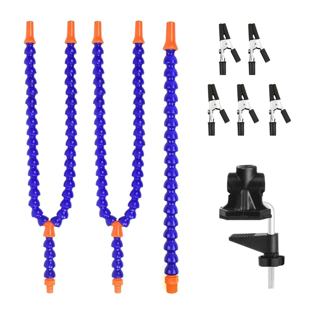 amleso Clamp Flexible Helping Hands 5 Arm Third Hand Soldering Iron Accessory
