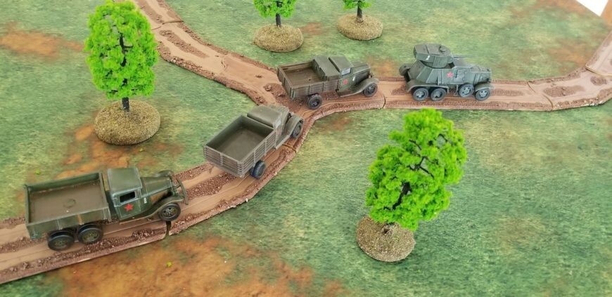 Interlocking Road System 1/56 28mm Bolt Action 24 pc Set Unpainted