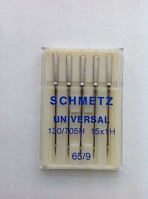 Schmetz Sewing Machine Needles (Regular Fabric, Home Use) 5-Pack