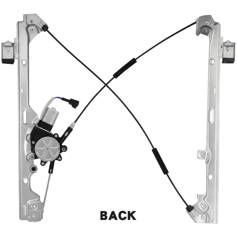 Power Window Regulator w/ Motor Front Driver Left Side For Chevy Silverado GMC