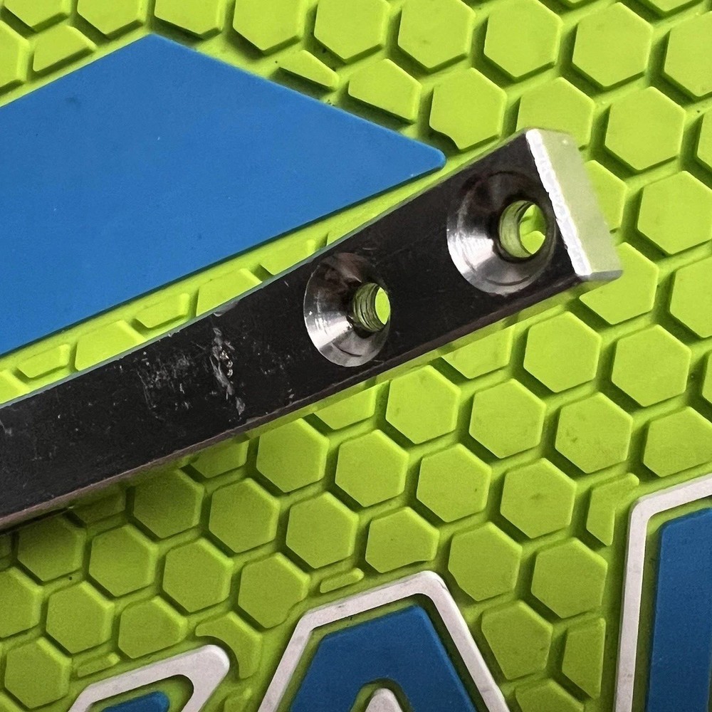 SHOCKTECH PAINTBALL MARKER DROP FORWARD RAIL + SCREWS -PAINTBALL -SILVER IMPULSE