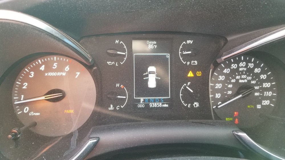 21 TOYOTA SEQUOIA WINDSHIELD MOUNTED FORWARD COLLISION CAMERA 8646C0C030