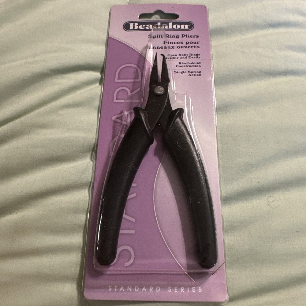 Beadalon Split Ring Pliers (JTSPLTRG1) New Sealed