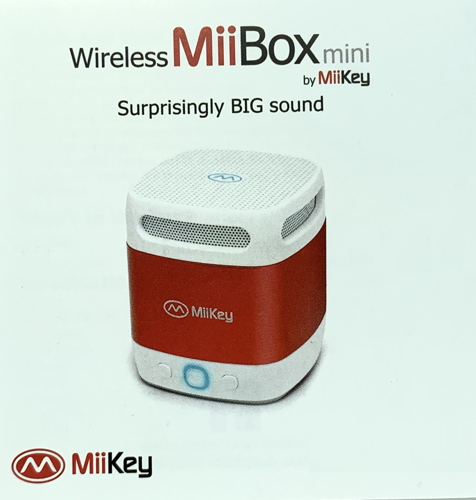 AudioBLUE-Wireless Portable Bluetooth Speaker MiiBox