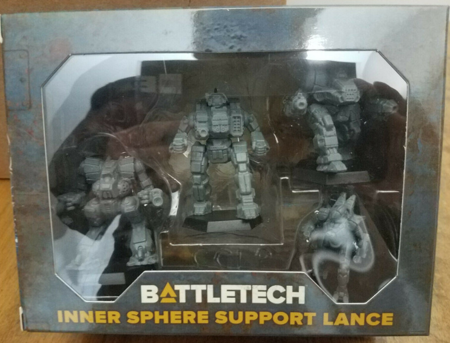 Battletech Support Lance Mech Pack Catalyst Games Cyclops Thug Dragon Spider