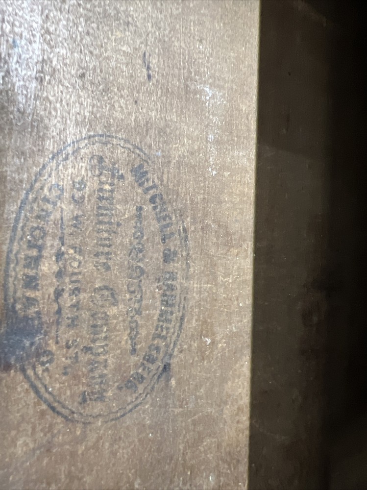 Mitchell and Rammelsberg drop leaf table