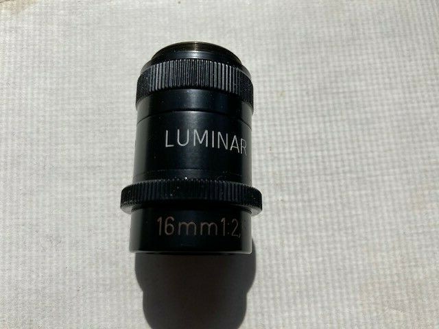 zeiss microscope objective, luminar 16mm, 1:2.5, 4500615