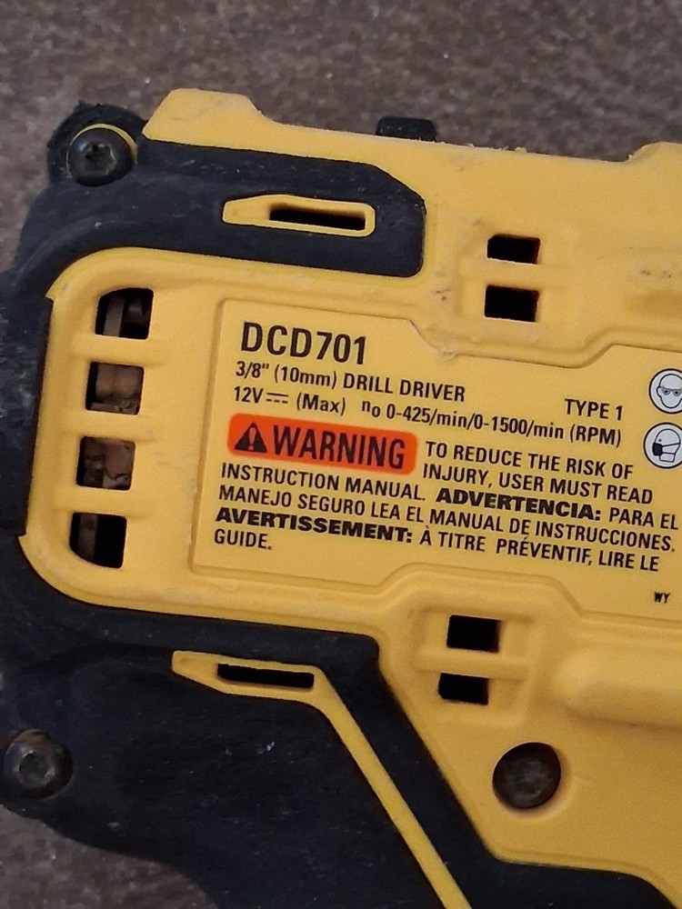 DEWALT Xtreme DCD701 12V Max 3/8-in Brushless Drill Driver