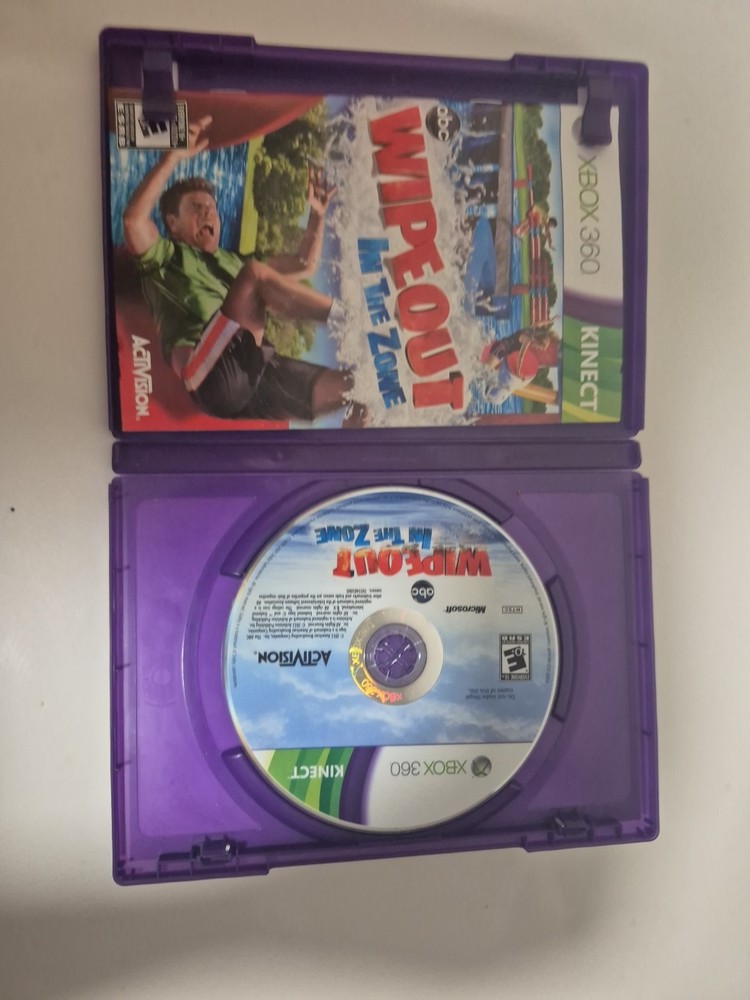 Microsoft Xbox 360 Kinect Sensor IN BOX Tested Bundle Working W/ 8 GAMES (PLB18)