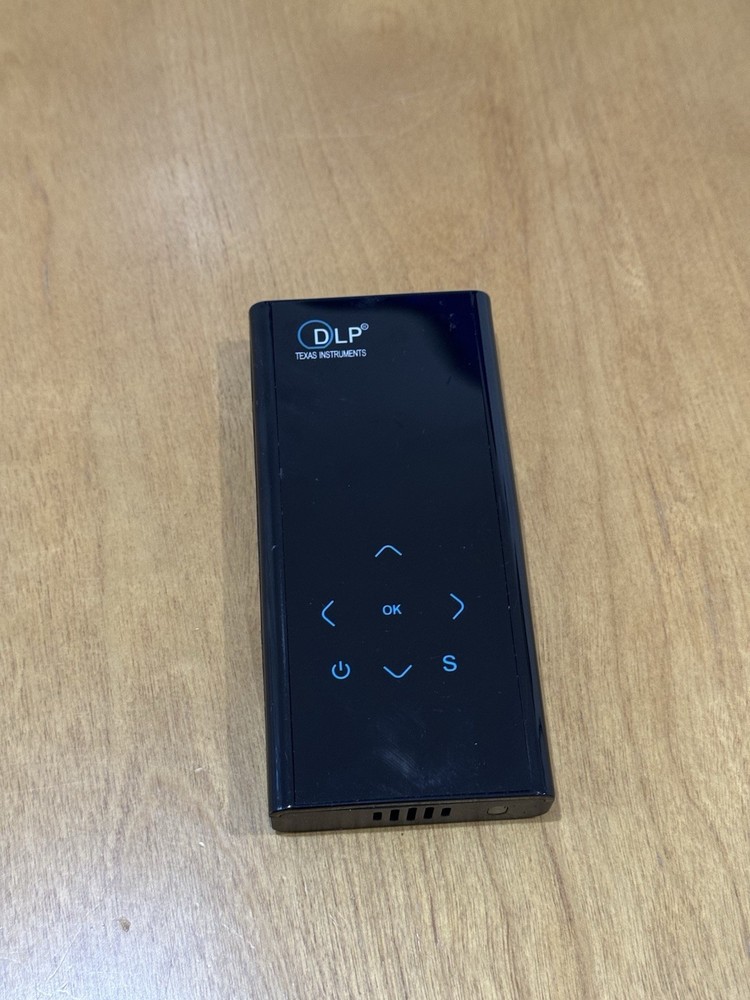 DLP Mini Smart Projector LED Dual Core Bluetooth Black