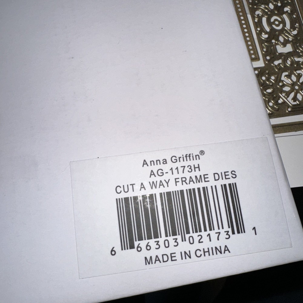 Anna Griffin Cut Away Frame Dies AG-1173H